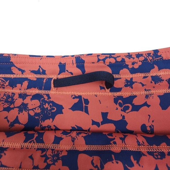 LULULEMON Final Lap Crop 23" Tights Efflorescent Dark Canyon Navy Floral Yoga 6 - Picture 10 of 11